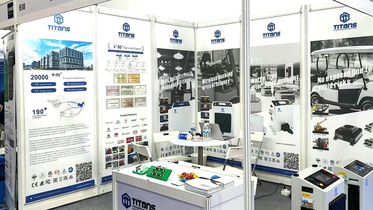 泰坦智能 |CeMAT South East Asia 2025圆满落幕，智能动力书写物流新章